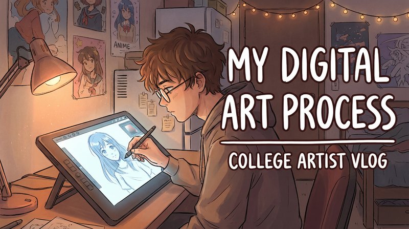 户外露出-数字绘画