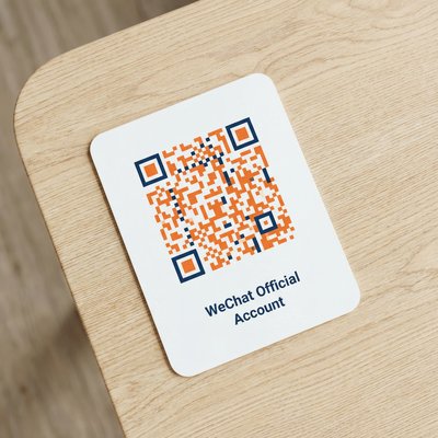 户外露出公众号二维码